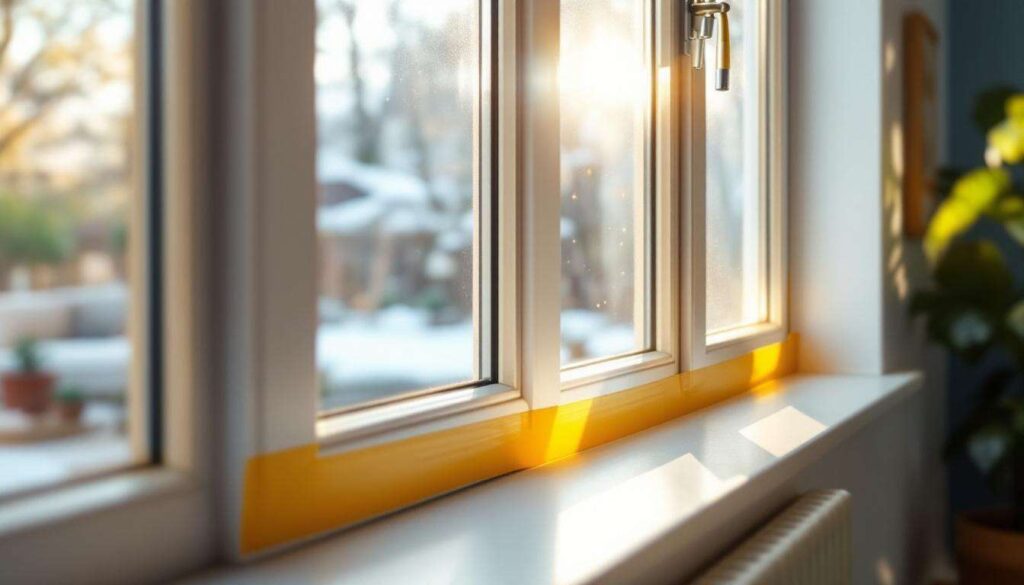 Il trucco del nastro adesivo sugli infissi: come scoprire in 10 secondi da dove passa il freddo in casa.