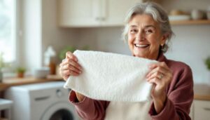 Una nonna svela il trucco per asciugamani senza batteri e odori in lavatrice
