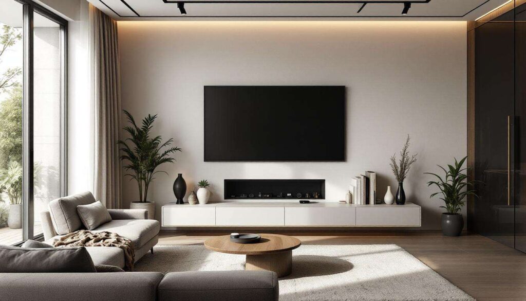 Arredare il soggiorno con la tv a muro: idee per un design moderno e funzionale