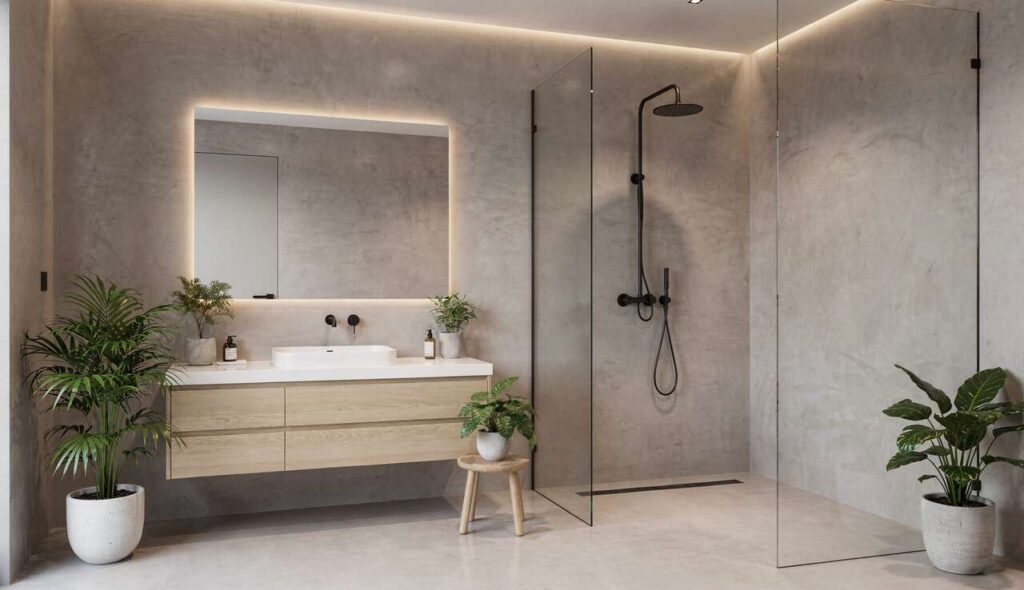 Addio piastrelle in bagno: questa nuova tendenza si impone